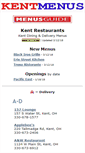 Mobile Screenshot of kentmenus.com